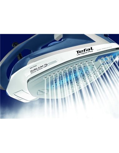 Fier de călcat Tefal Ultragliss Plus FV6812E0, 2800W, Albastru