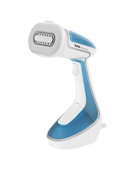 Aparat de călcat vertical cu aburi Tefal DT9530E1, Alb Albastru