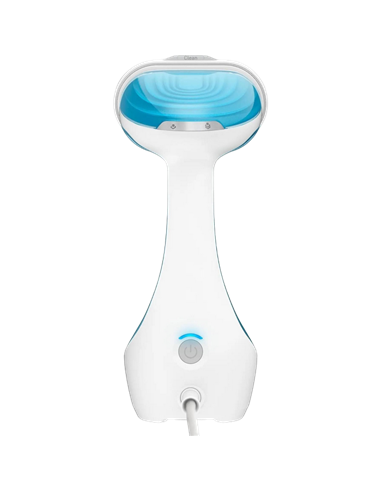 Aparat de călcat vertical cu aburi Tefal DT9530E1, Alb Albastru