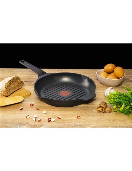 Tigaie-grill Tefal E2324074, 26cm, Negru
