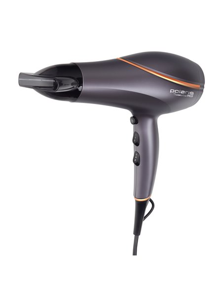 Uscător de păr Polaris PHD 2290Ti Tourmaline PROF, 2200 W, Gri