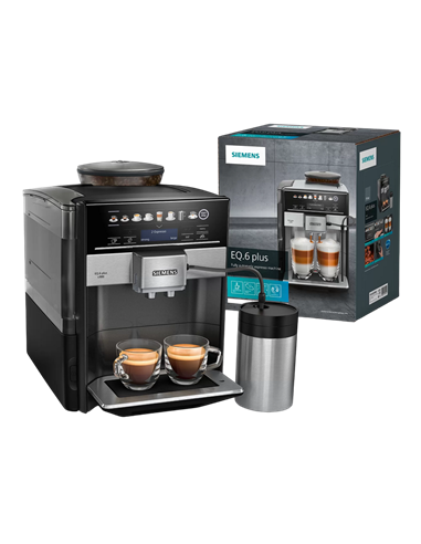 Кофемашина Siemens TE658209RW, Чёрный
