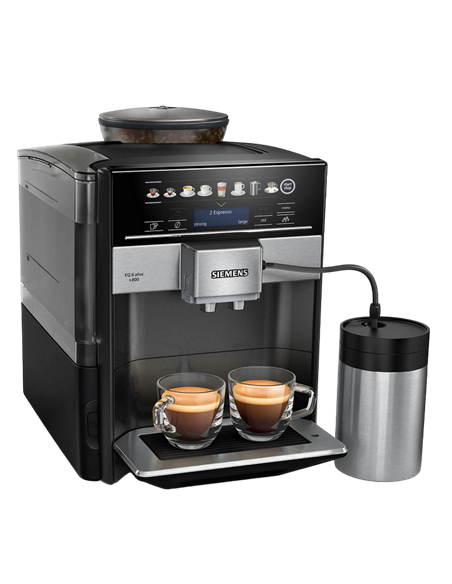 Кофемашина Siemens TE658209RW, Чёрный