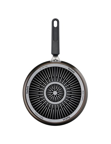 Блинная сковорода Tefal C3841053, 25см, Чёрный