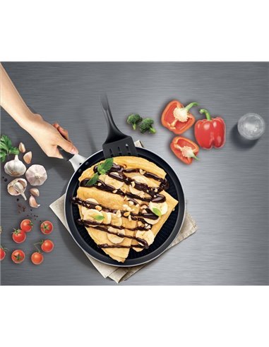 Tigaie pentru clătite Tefal C3841053, 25cm, Negru