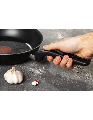 Tigaie Tefal C3840453, 24cm, Negru