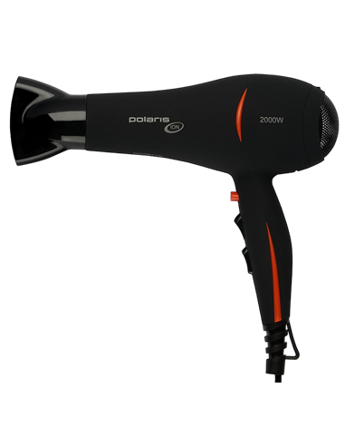 Uscător de păr Polaris PHD 2038Ti, 2000 W, Negru