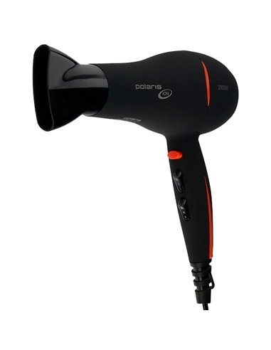 Фен Polaris PHD 2038Ti, 2000 Вт, Чёрный