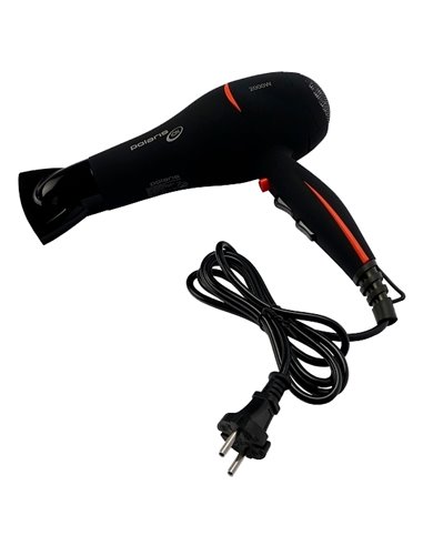 Фен Polaris PHD 2038Ti, 2000 Вт, Чёрный