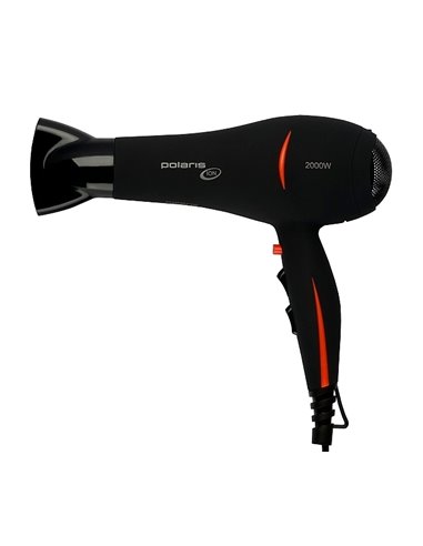 Uscător de păr Polaris PHD 2038Ti, 2000 W, Negru