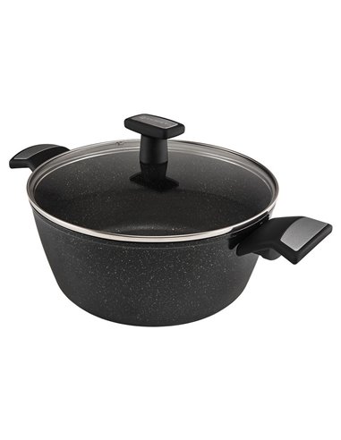 Кастрюля Polaris Monolit-20C, 2,3л, Чёрный