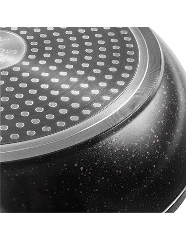 Tigaie Polaris Monolit-26F, 26cm, Negru