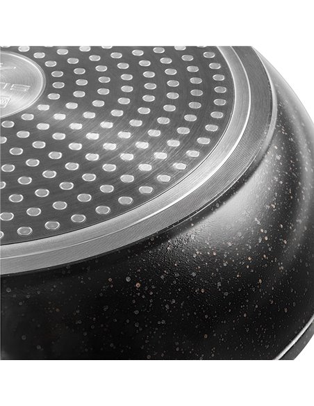 Tigaie Polaris Monolit-26F, 26cm, Negru