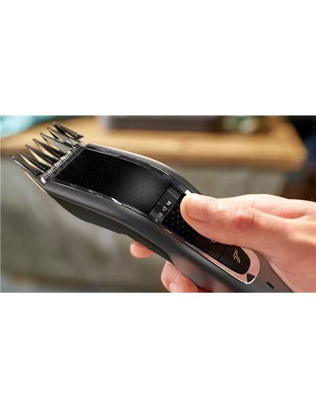 Машинка для стрижки Philips Series 5000 HC5650/15, Серебристый | Черный