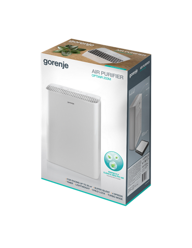 Очиститель воздуха Gorenje OPTIAIR 203M, Белый