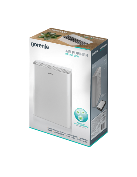 Очиститель воздуха Gorenje OPTIAIR 203M, Белый