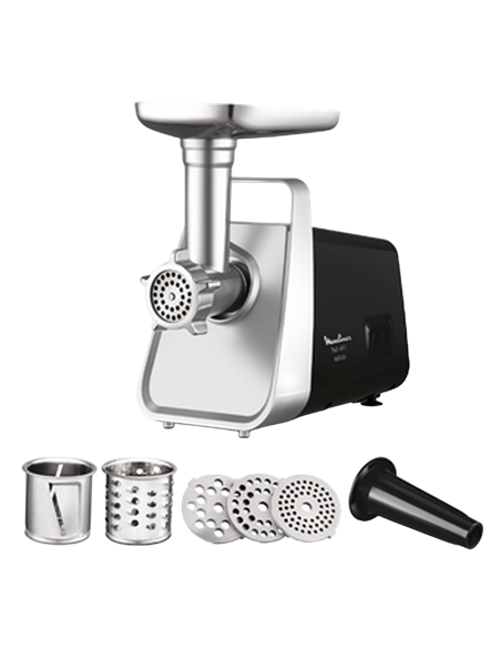 Мясорубка Moulinex ME307832, Нержавеющая сталь Чёрный