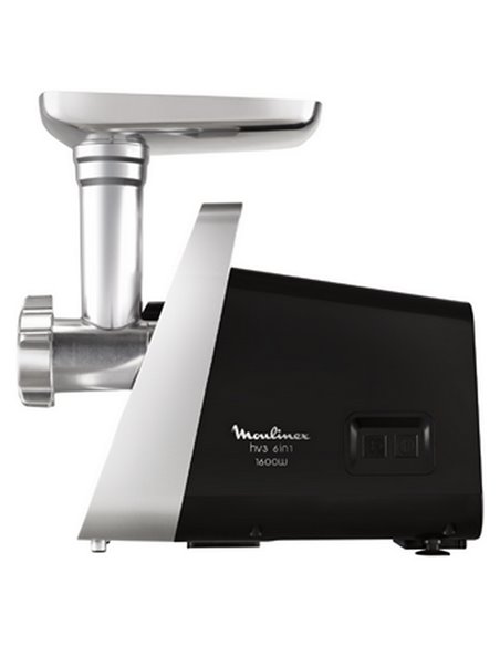 Мясорубка Moulinex ME307832, Нержавеющая сталь Чёрный