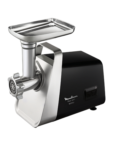 Мясорубка Moulinex ME307832, Нержавеющая сталь Чёрный