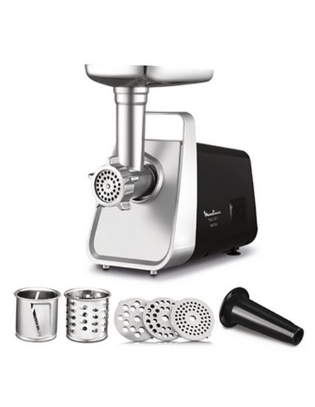 Мясорубка Moulinex ME307832, Нержавеющая сталь Чёрный