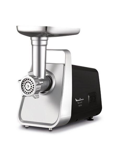 Мясорубка Moulinex ME307832, Нержавеющая сталь Чёрный