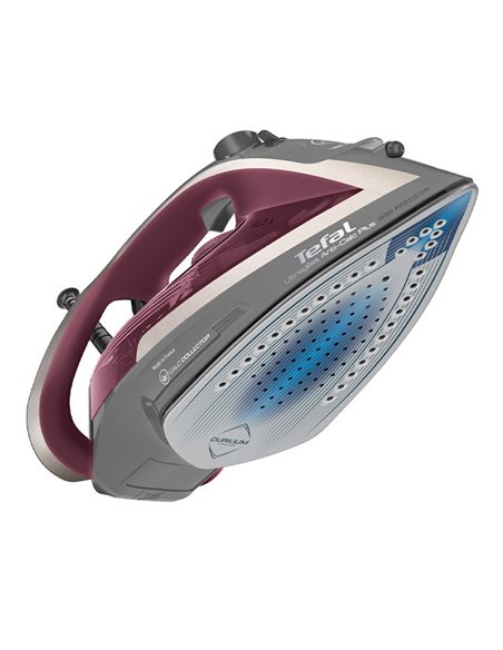 Утюг Tefal FV6840E0, 2800Вт, Серый Бордовый