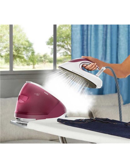 Fier de călcat cu generator de abur Tefal SV9201E0, 2800W, Roz