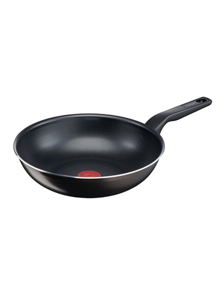 Tigaie WOK Tefal C3841953, 28cm, Negru
