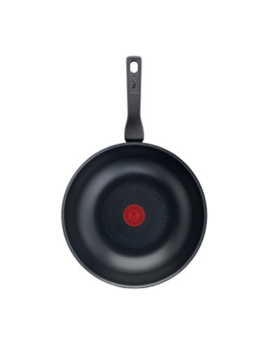 Tigaie WOK Tefal C3841953, 28cm, Negru