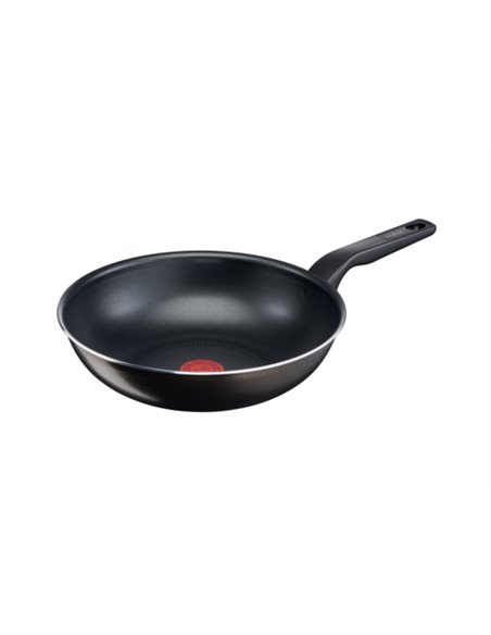 Tigaie WOK Tefal C3841953, 28cm, Negru