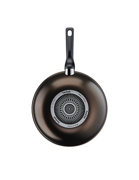 Tigaie WOK Tefal C3841953, 28cm, Negru