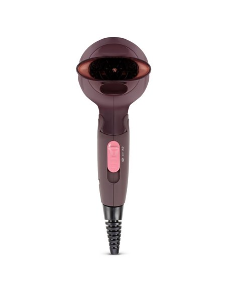Компактный фен VITEK VT-2261, 1300 Вт, Бордовый