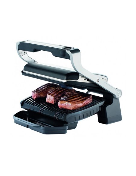 Электрический Гриль Tefal OptiGrill Elite, 2000Вт, Серебристый