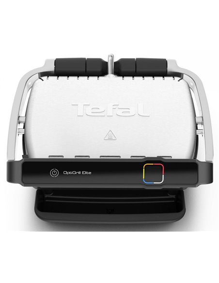 Электрический Гриль Tefal OptiGrill Elite, 2000Вт, Серебристый