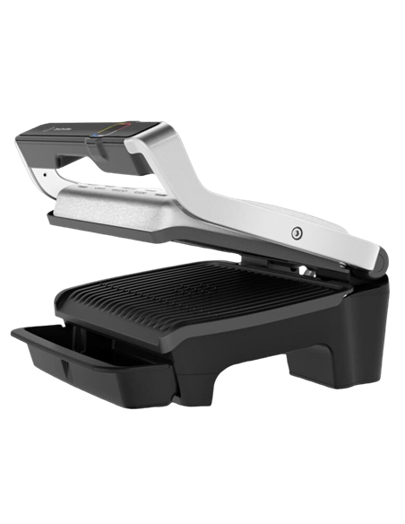 Электрический Гриль Tefal OptiGrill Elite, 2000Вт, Серебристый