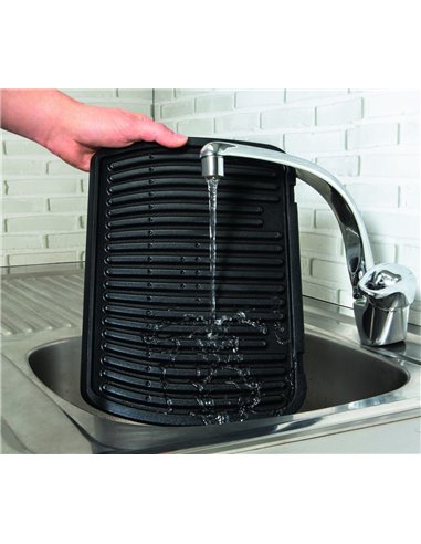 Grătar electric Tefal OptiGrill Elite, 2000W, Argintiu