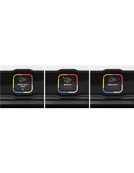 Grătar electric Tefal OptiGrill Elite, 2000W, Argintiu