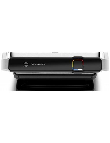 Электрический Гриль Tefal OptiGrill Elite, 2000Вт, Серебристый