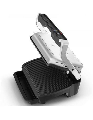 Электрический Гриль Tefal OptiGrill Elite, 2000Вт, Серебристый