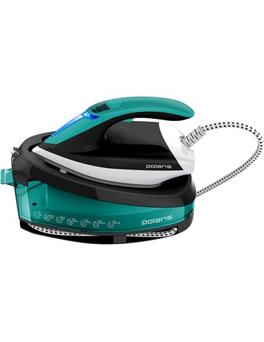 Fier de călcat cu generator de abur Polaris PSS7510K, 3000W, Verde | Alb