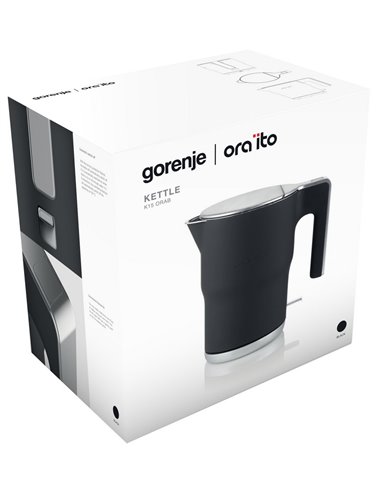 Электрочайник Gorenje K15ORAB, Чёрный