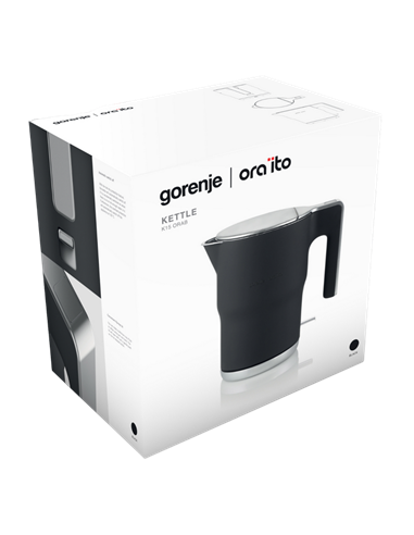 Fierbător electric Gorenje K15ORAB, Negru