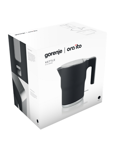 Электрочайник Gorenje K15ORAB, Чёрный