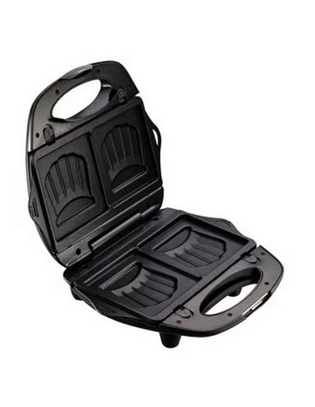 Aparat pentru sandwich multifunctional Tefal BreakTime SW614831, Negru | Argintiu