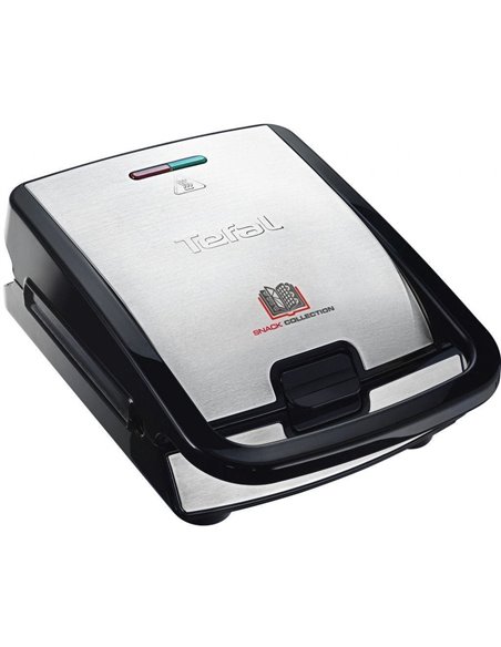 Aparat pentru sandwich multifunctional Tefal SW854D16, Negru / Argintiu
