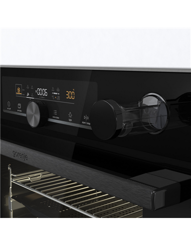Электрический духовой шкаф Gorenje BPSA6747A08BG, Чёрный