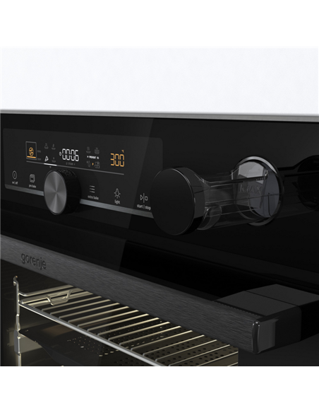 Электрический духовой шкаф Gorenje BPSA6747A08BG, Чёрный
