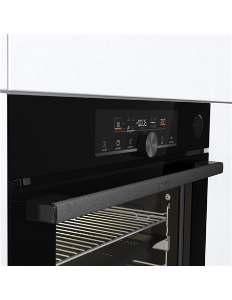 Электрический духовой шкаф Gorenje BPSA6747A08BG, Чёрный