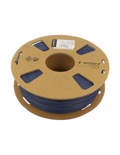 Нить для 3D-принтера Gembird 3DP-PLA-01-MTNB, PLA, Темно-синий Матовый , 1.75 мм, 1кг