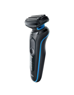 Электробритва мужская Braun 51-B1000s, Черный | Синий 2